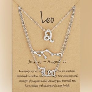 Two Piece Leo Necklace